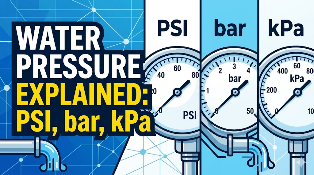 Water Pressure Explained: PSI, bar and kPa — What Do They Mean?