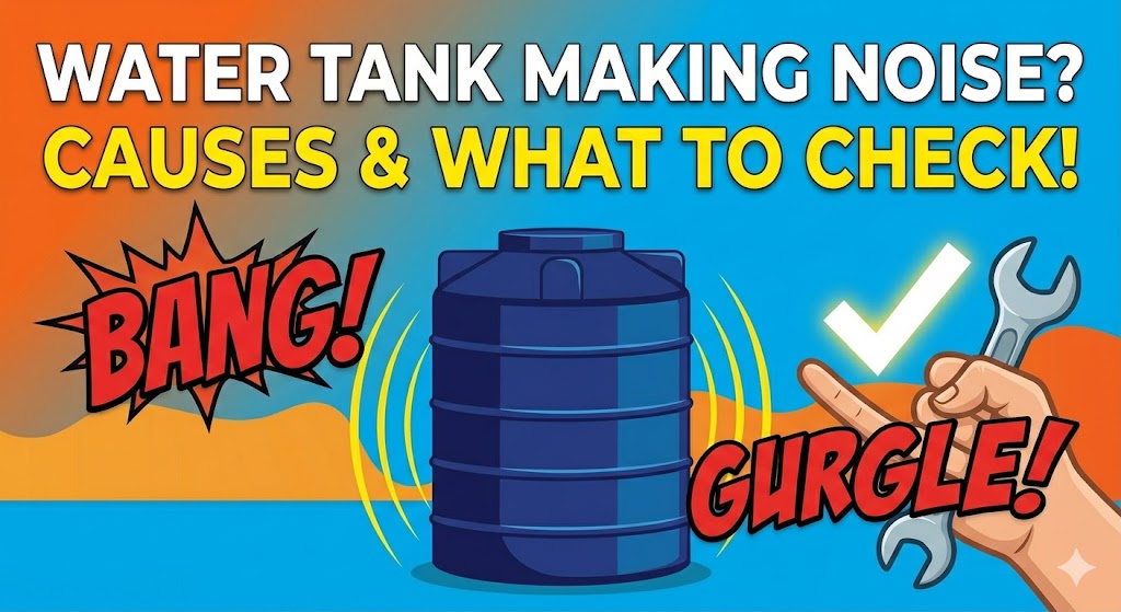 Water Tank Making Noise — Causes And What To Check