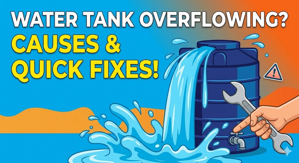 Water Tank Overflowing — What Causes It and How to Fix It