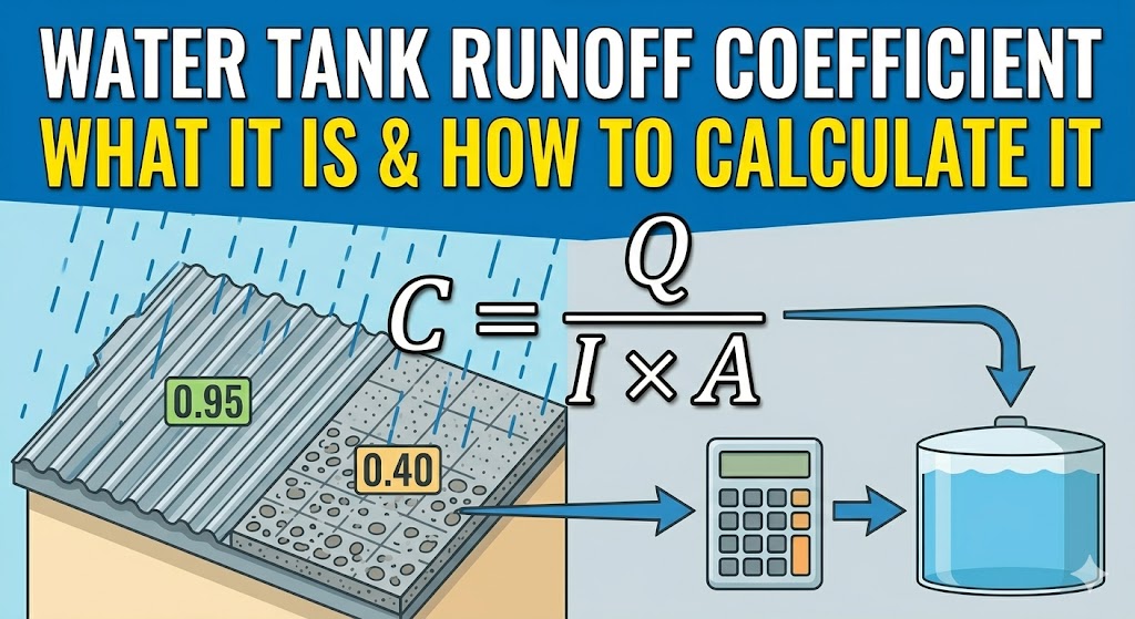 What Is Water Tank Runoff Coefficient and How Is It Calculated?