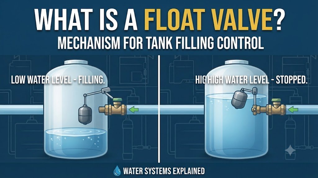 What Is a Float Valve and How Does It Control Tank Filling?