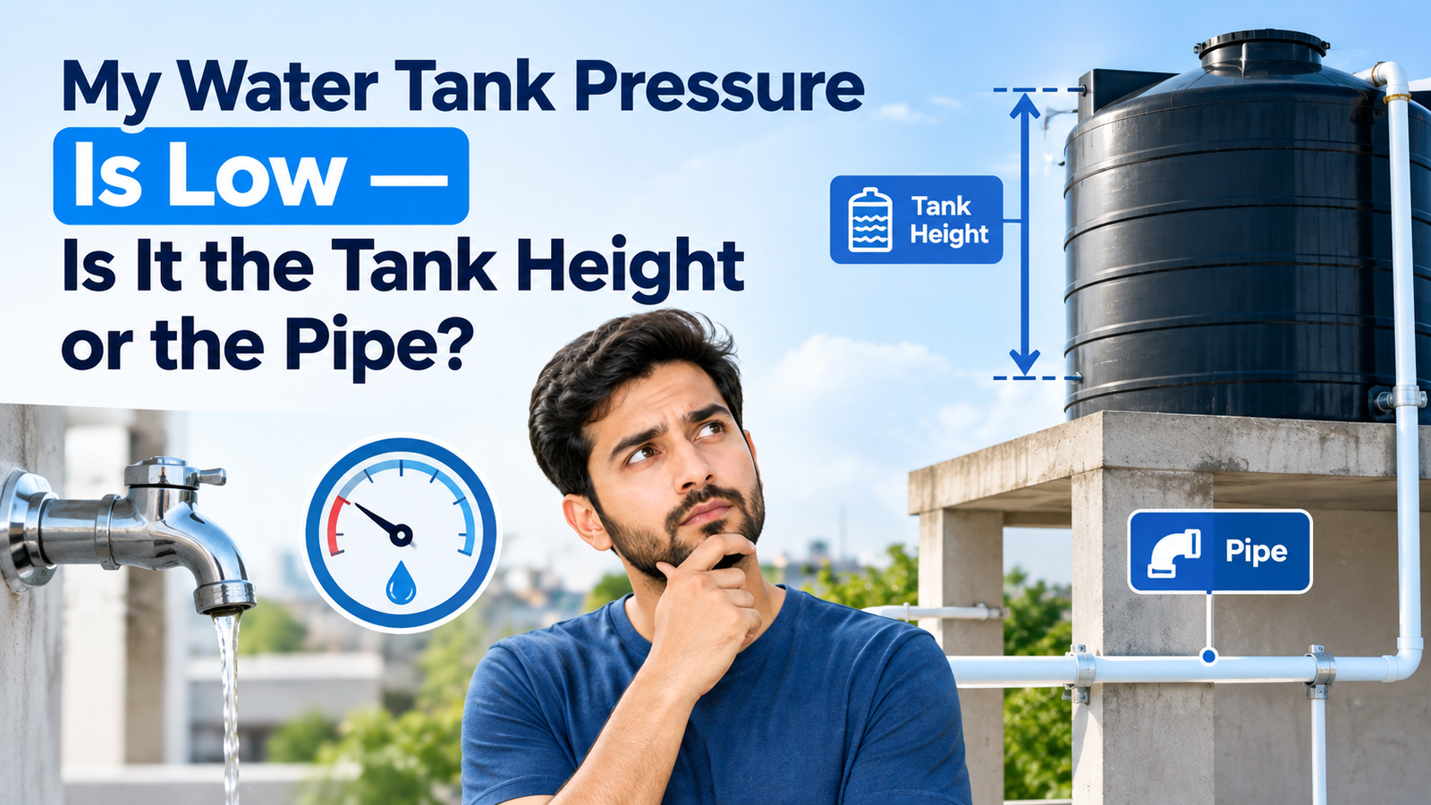 My Water Tank Pressure Is Low