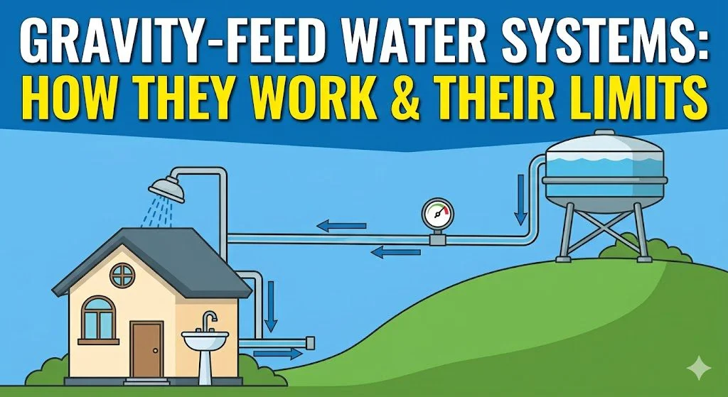 How Gravity-Feed Water Systems Work (and Their Limits)