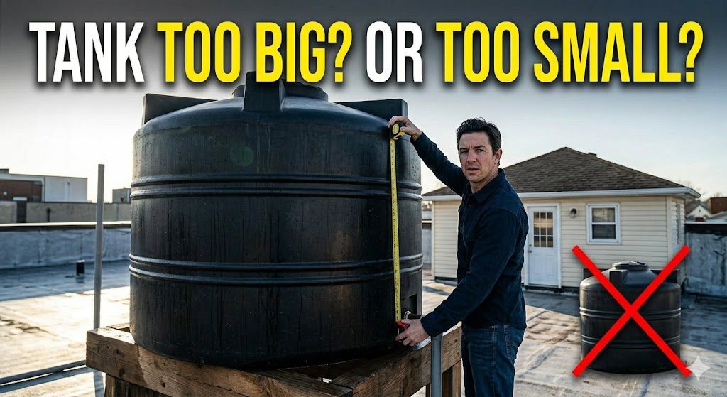 How to Tell If Your Water Tank Is the Wrong Size for Your Home