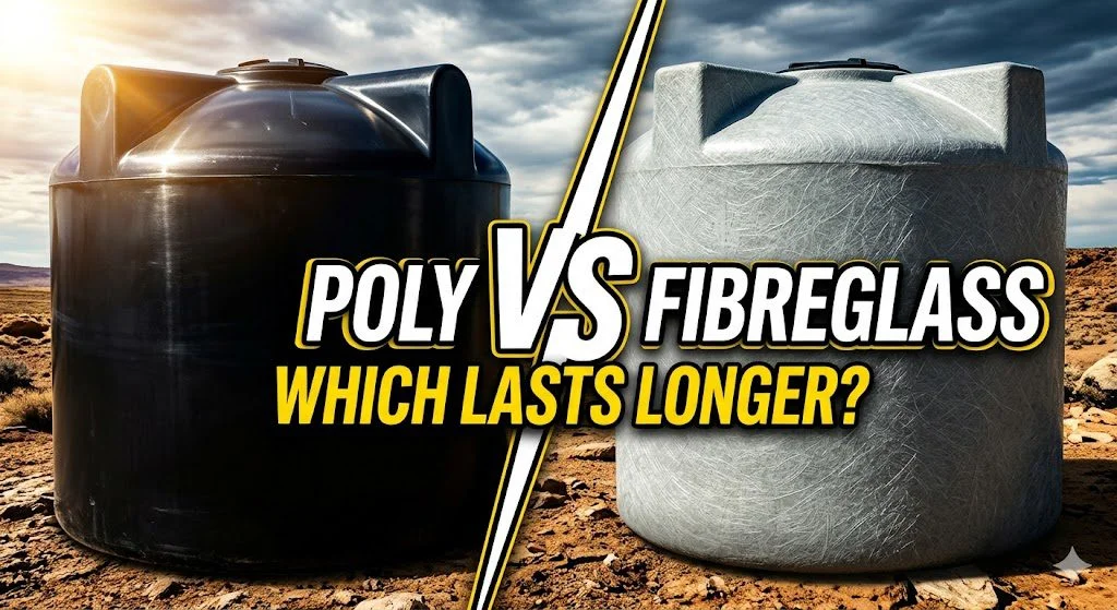 Polyethylene vs Fibreglass Water Tanks: Which Lasts Longer?