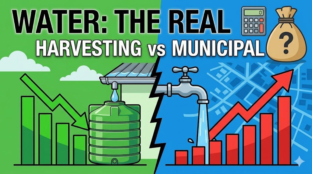 Rainwater Harvesting Vs Municipal Supply