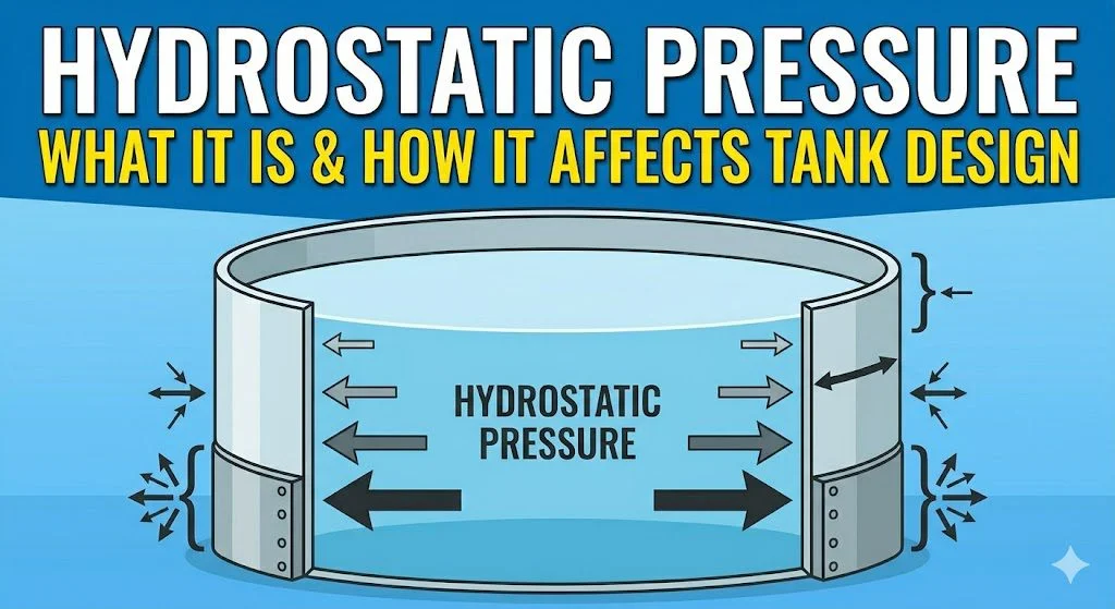 What Is Hydrostatic Pressure and How Does It Affect Tank Design?