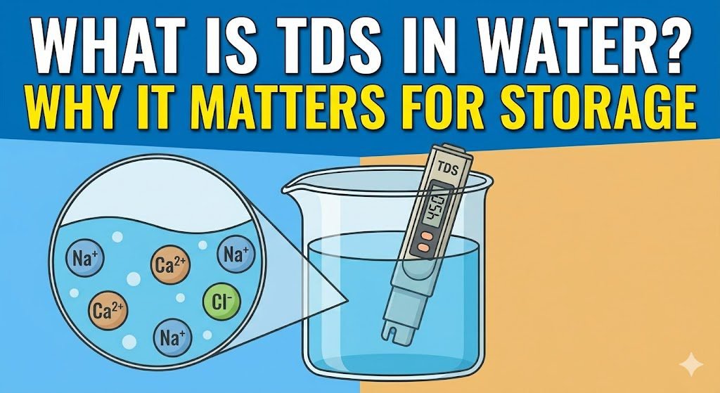 What Is TDS in Water and Why Does It Matter for Storage?