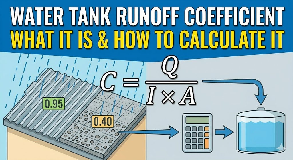 What Is Water Tank Runoff Coefficient and How Is It Calculated?