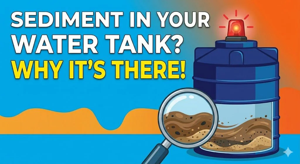 Why Is There Sediment at the Bottom of My Water Tank?